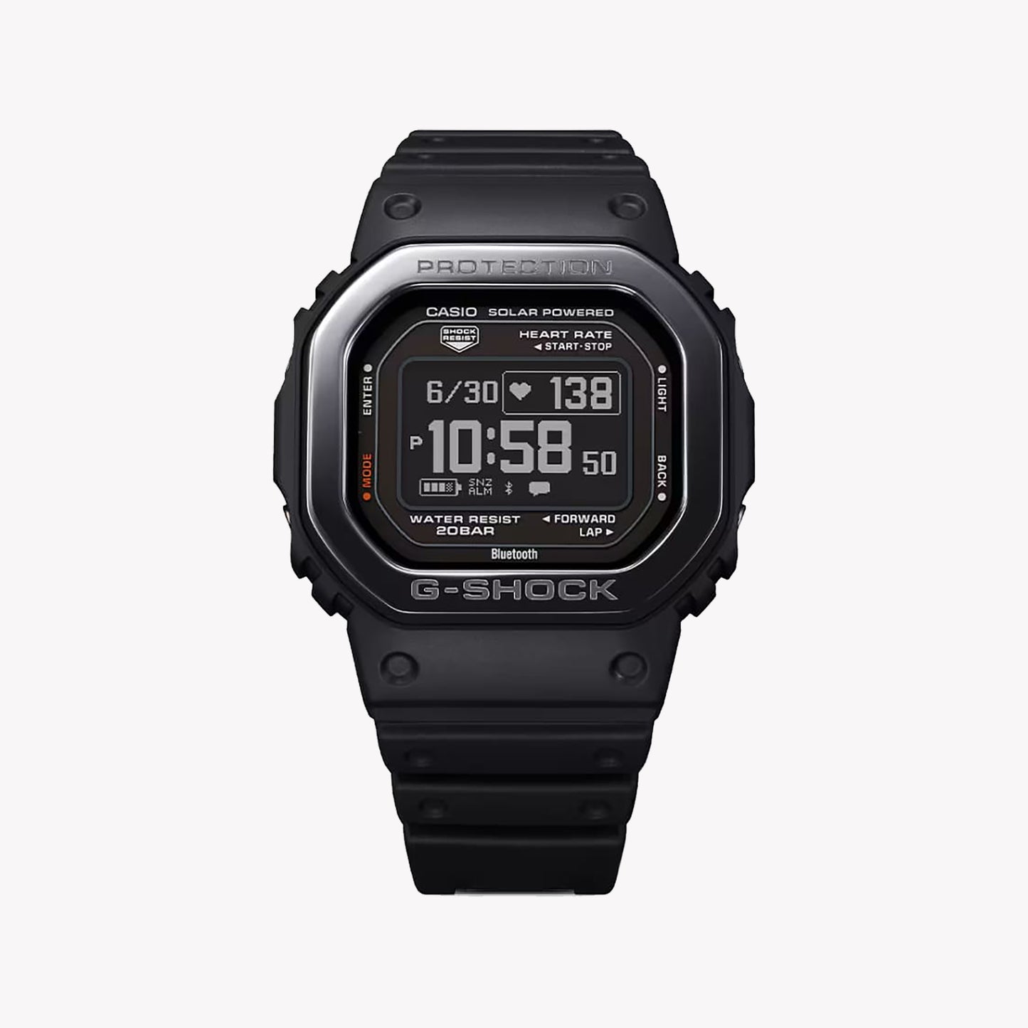 CASIO G-SHOCK DW-H5600MB-1 G-SQUAD THE ORIGIN Black Metal-Huretane bezel Men's Watch