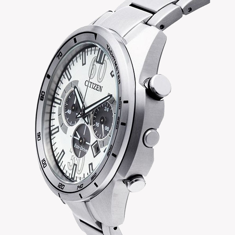 CITIZEN CA4120-50A - STYLISH ECO-DRIVE MEN'S WATCH WITH CHRONOGRAPH & WATER RESISTANCE-i-Watch-4