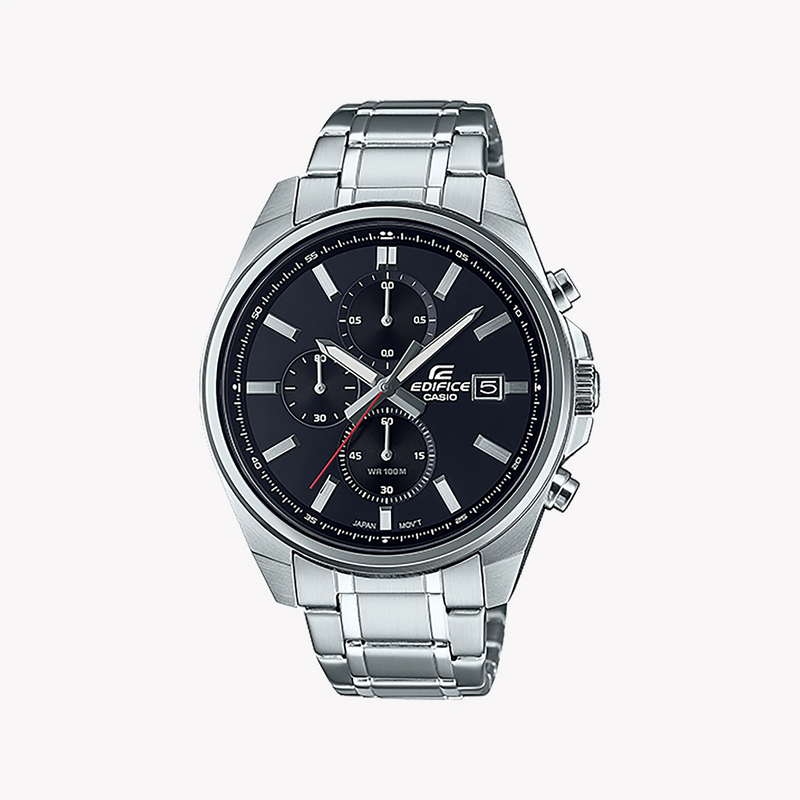 Casio Edifice Efv-610d-1avudf - Dynamic Confidence Men's Watch With Sleek Silver Design & 100m Water Resistance by i-watch