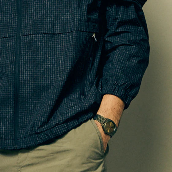 Nixon Men's Dark Grey Stainless Steel Watch, Olive Dial | A045-5251 by i-watch