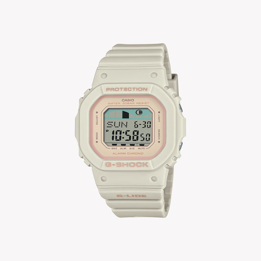 CASIO G-SHOCK GLX-S5600-7 G-LIDE Weiß – SURF TIDE GRAPHS Damenuhr