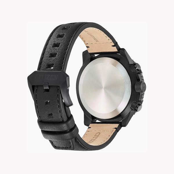 CITIZEN JY8085-14H ECO-DRIVE - BOLD BLACK DIAL, VERSATILE MEN'S TIMEPIECE-i-Watch-2