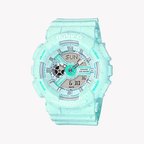 Ba-110pi-2adr Baby-G Bold Blue - Sporty Style For Adventurous Women by i-watch