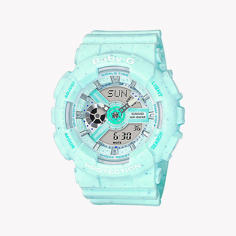 Ba-110pi-2adr Baby-G Bold Blue - Sporty Style For Adventurous Women by i-watch