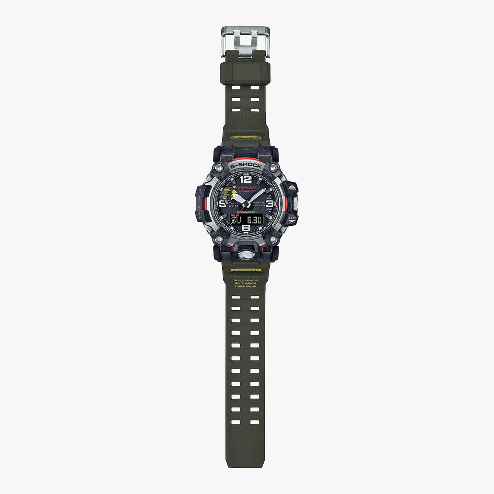Casio G-Shock Gwg-2000-1a3dr Rugged Adventure - Ultimate Men's Outdoor Watch With Black Resin Case & Green Band by i-watch