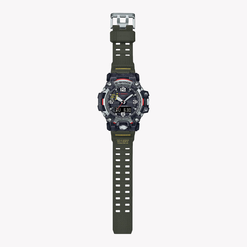 Casio G-Shock Gwg-2000-1a3dr Rugged Adventure - Ultimate Men's Outdoor Watch With Black Resin Case & Green Band by i-watch