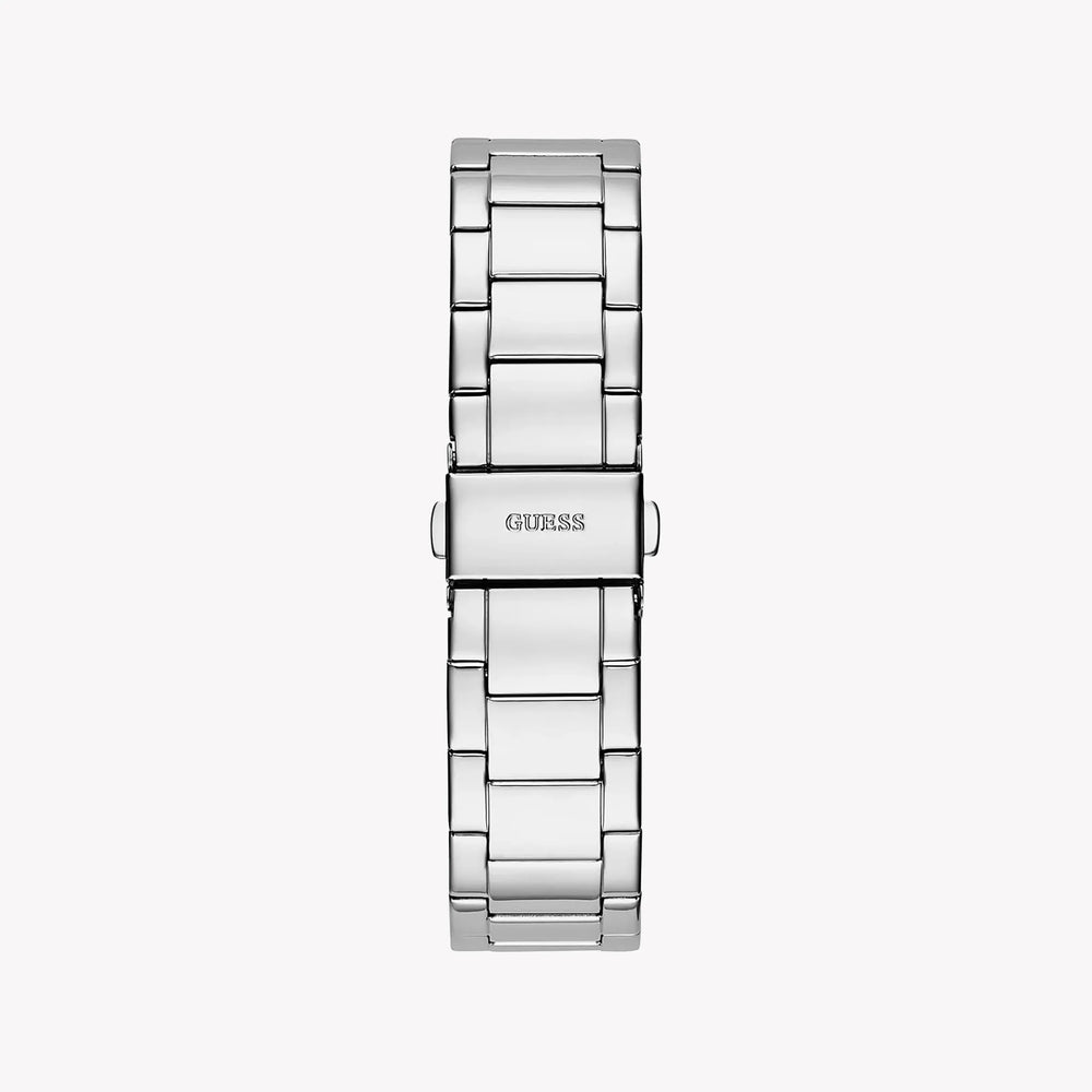 Guess Women's Silver Stainless Steel Watch, Silver Dial | Gw0320l1 by i-watch