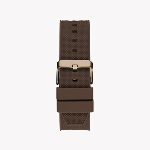 Guess Men's Rose Gold Watch, Black Dial | Gw0568g1 by i-watch