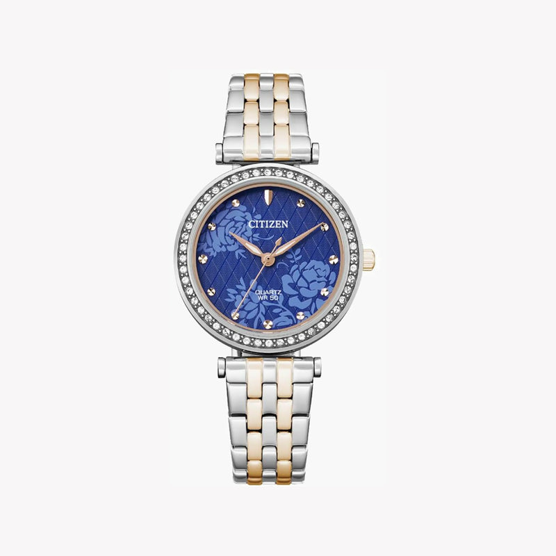 Citizen Women's Stainless Steel Watch, Blue Dial | Er0218-53l by i-watch