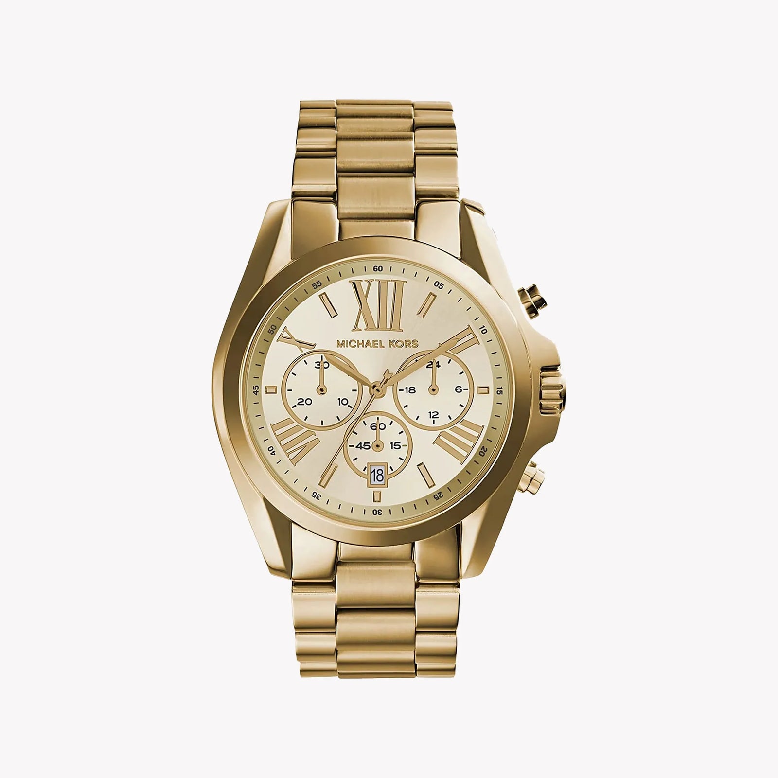 Michael Kors Women's Gold Stainless Steel Watch, Gold Dial | Mk5605 by i-watch