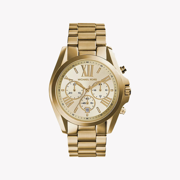 Michael Kors Women's Gold Stainless Steel Watch, Gold Dial | Mk5605 by i-watch