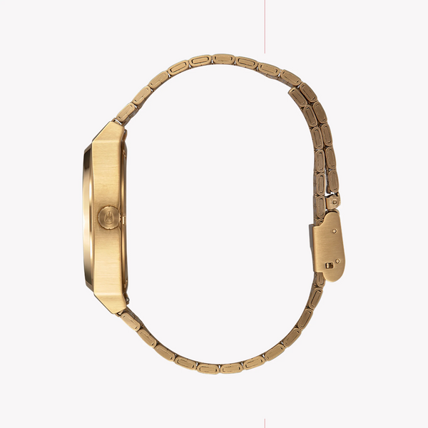 Nixon Women's Gold Stainless Steel Watch, Gold Dial | A1356-509 by i-watch