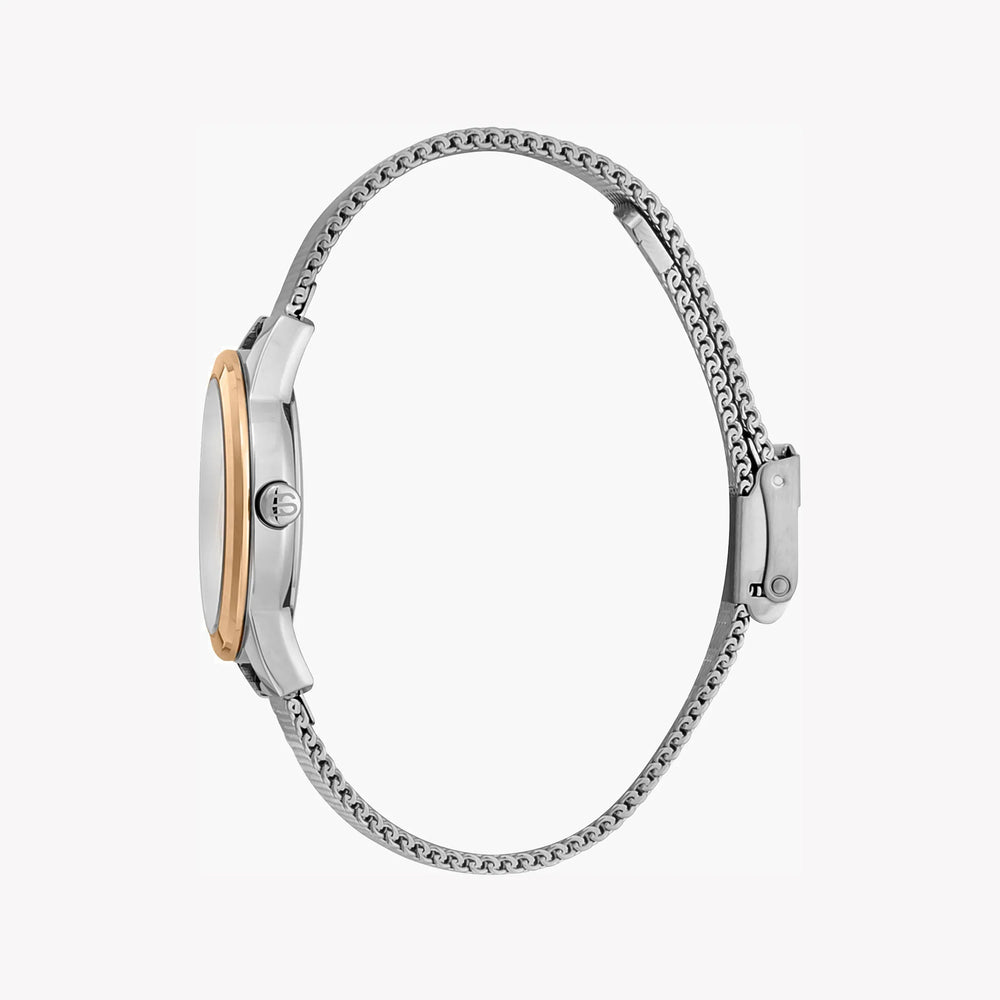 Esprit Women's Silver Stainless Steel Watch, Silver Dial | Es1l116m0045 by i-watch