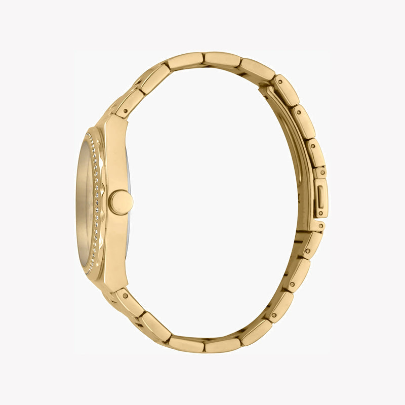 Esprit Women's Gold Stainless Steel Watch, Champagne Dial | Es1l202m0065 by i-watch