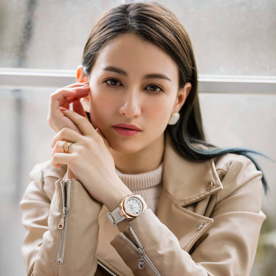 CASIO BABY-G MSG-S200G-7ADR SPORTY ELEGANCE - ROSE GOLD & WHITE WOMEN'S WATCH-i-Watch-3