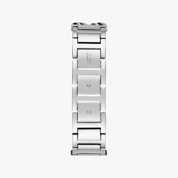 Guess Women's Silver Recycled Steel Watch, Silver Dial | Gw0668l1 by i-watch