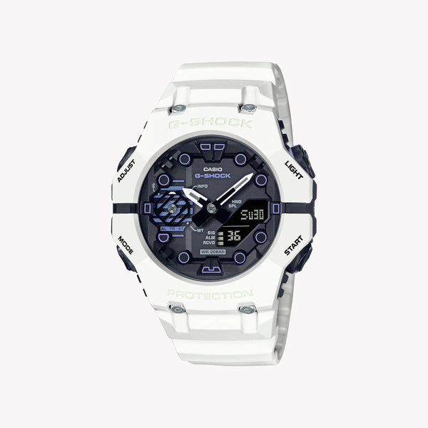 Casio G-Shock Men's White Resin Watch, Carbon Case | Ga-B001sf-7aer by i-watch