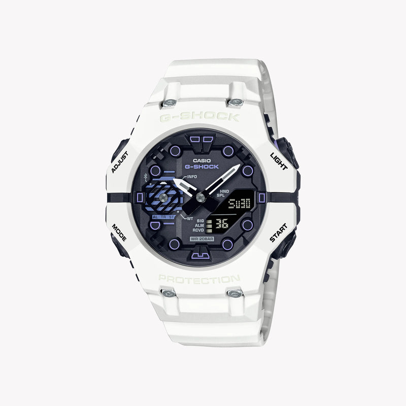 Casio G-Shock Men's White Resin Watch, Carbon Case | Ga-B001sf-7aer by i-watch