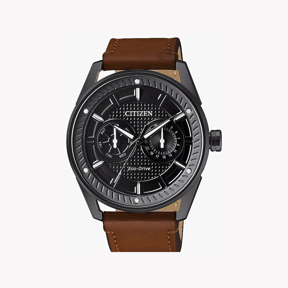 Citizen Bu4028-18e - Powerful Performance Men's Watch With Eco-Drive Functionality by i-watch