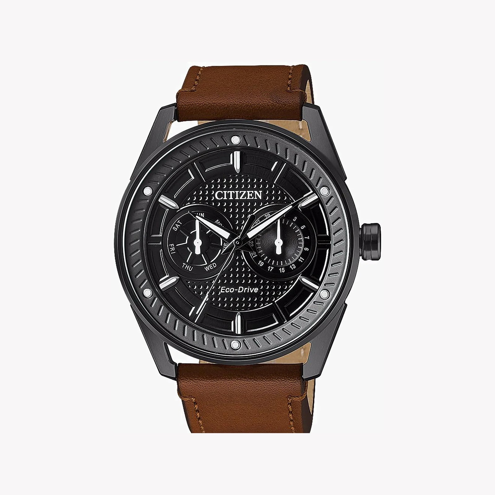 Citizen Bu4028-18e - Powerful Performance Men's Watch With Eco-Drive Functionality by i-watch