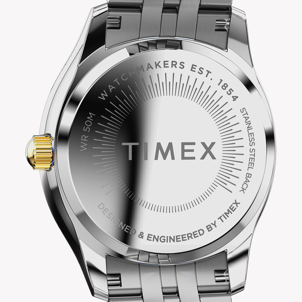 TIMEX CUSHION TWO-TONE WATCH - SPARKLING ELEGANCE FOR THE MODERN WOMAN-i-Watch-4
