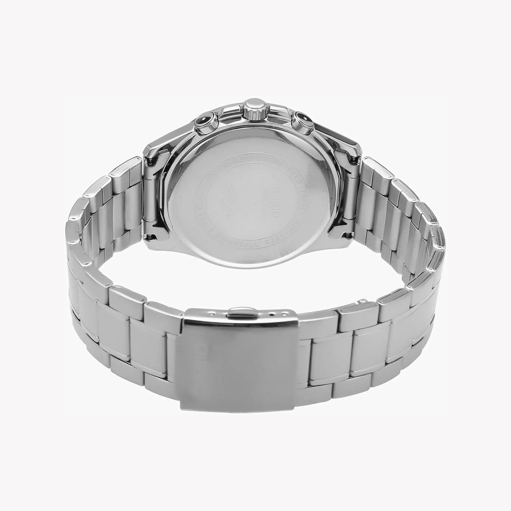 Casio Men's Silver Stainless Steel Watch, Elegant Design | Mtp-1375d-7avdf by i-watch