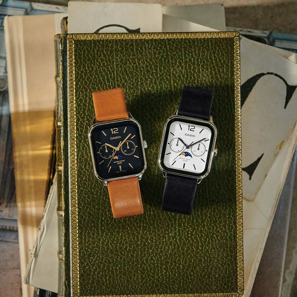 CASIO MTP-M305L-7AVDF - ADVENTURE AWAITS: ELEGANT MEN'S TIMEPIECE WITH LEATHER BAND-i-Watch-2