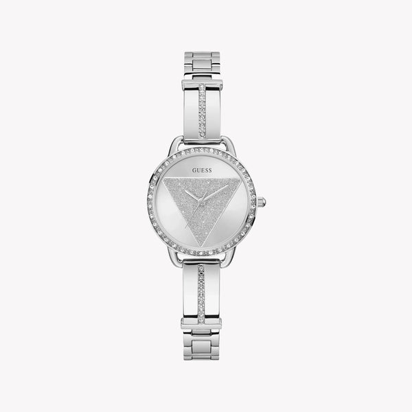 Guess Women's Silver Stainless Steel Watch, Silver Dial | Gw0914l1 by i-watch