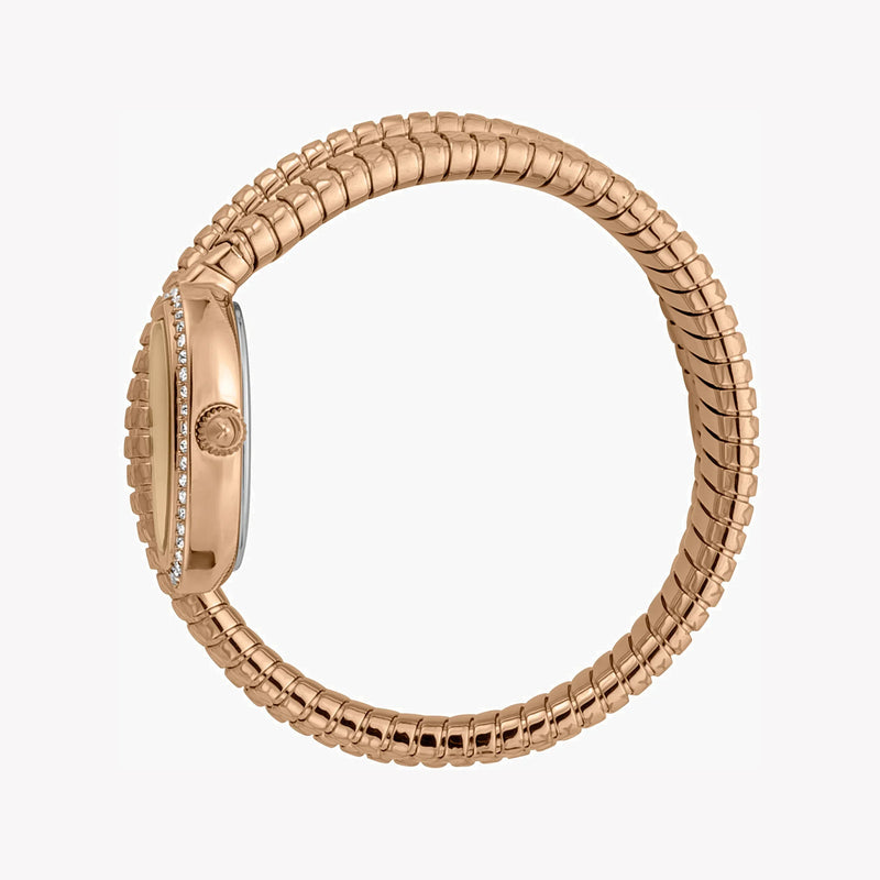 Just Cavalli Women's Rose Gold Watch, Asymmetrical Case | Jc1l163m0035 by i-watch