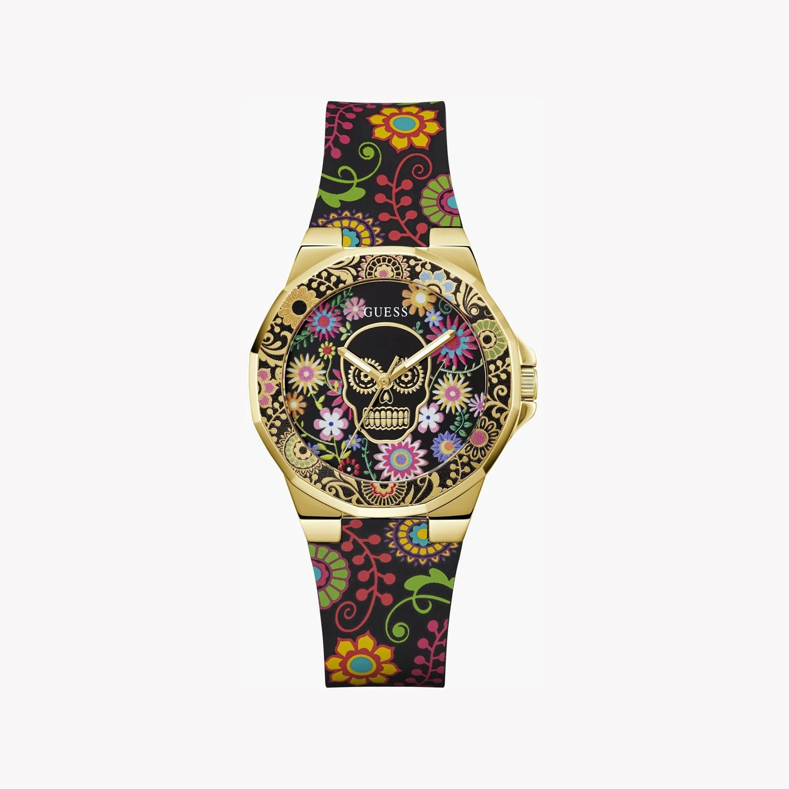 Guess Women's Gold Watch, Black Dial | Gw0754l1 by i-watch
