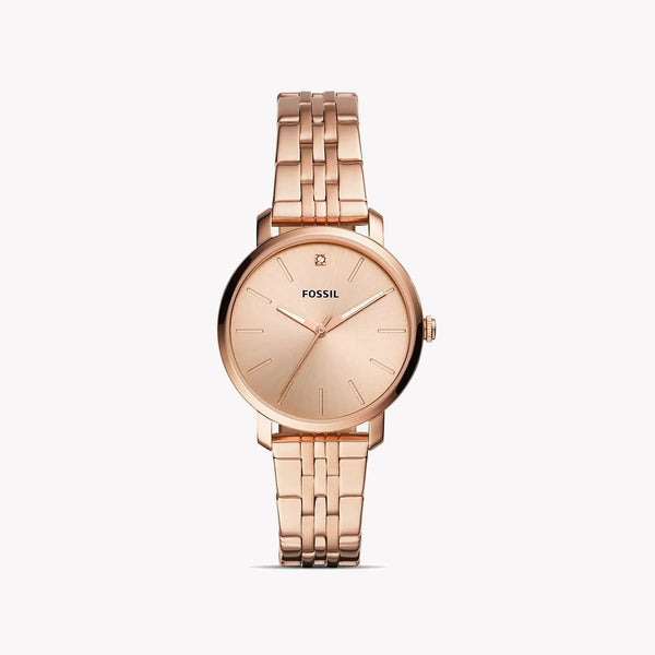 Fossil Women's Rose Gold Watch, Stainless Steel | Bq3567 by i-watch
