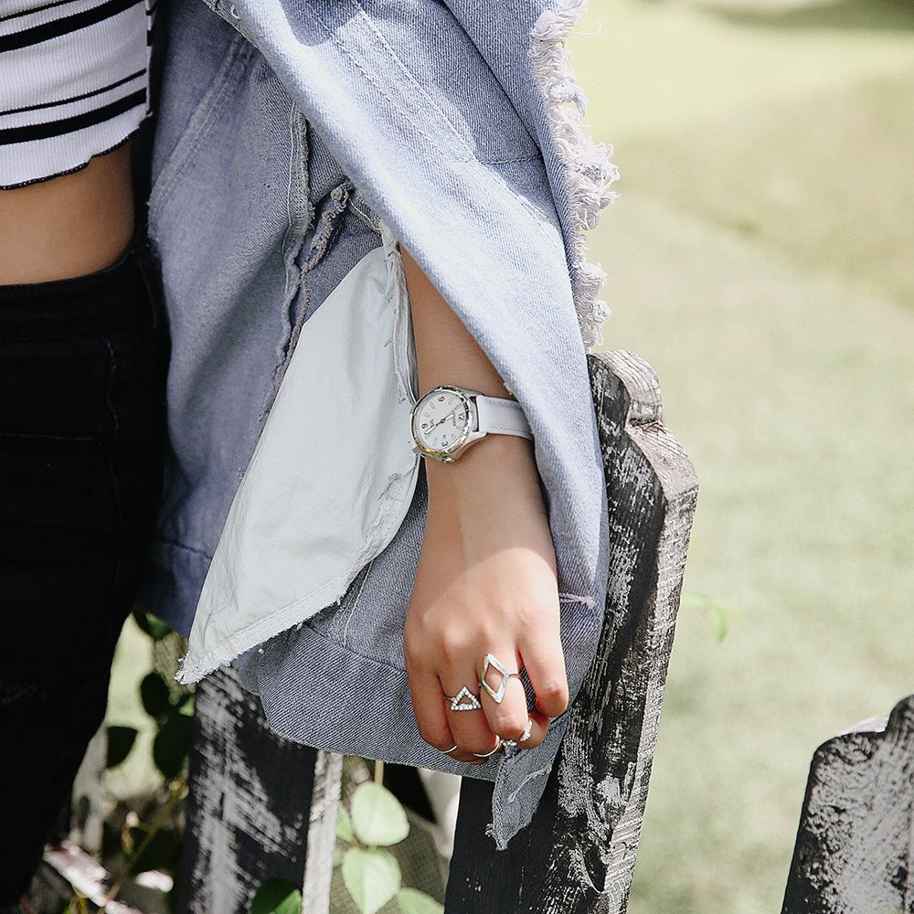 CITIZEN EU6080-07D ELEGANTLY FUNCTIONAL - TIMELESS SILVER & WHITE DIAL WOMEN'S WATCH-i-Watch-4