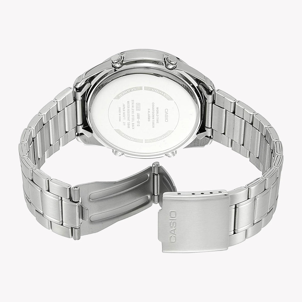 Casio Amw-830d-1avdf Adventure Timepiece - Stylish Men's Watch With Stainless Steel Band & Black Dial by i-watch