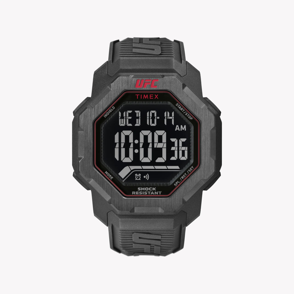 Timex Ufc Knockout Watch, Matte Black Resin Case | Tw2v88100 by i-watch