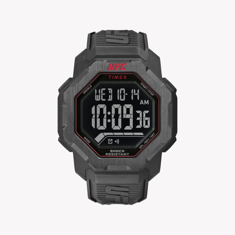 Timex Ufc Knockout Watch, Matte Black Resin Case | Tw2v88100 by i-watch