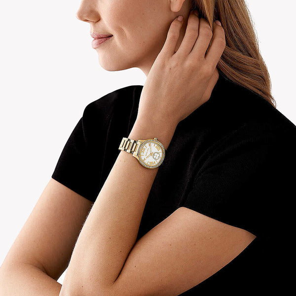 Michael Kors Women's Gold Watch, White Dial | Mk4805 by i-watch