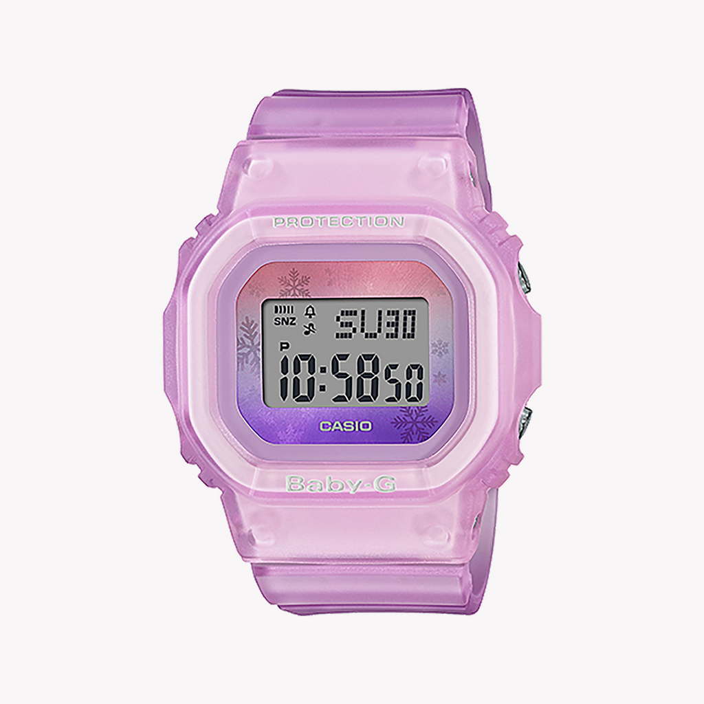 BGD-560WL-4DR BABY-G WATCH - VIBRANT PINK SPIRIT WITH FUNCTIONAL FLAIR FOR ADVENTUROUS WOMEN