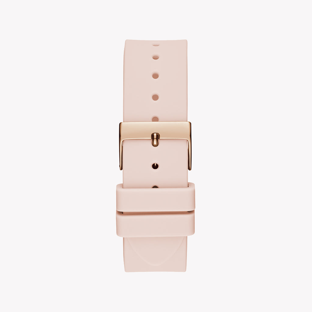 GUESS GW0430L3 CHIC VIBRANCE - STUNNING ROSE GOLD & PINK SILICONE WOMEN'S WATCH-i-Watch-3