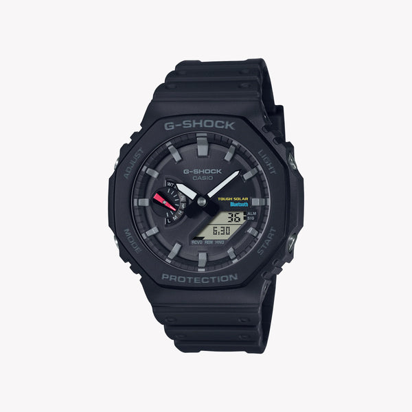 CASIO G-SHOCK GA-B2100-1AER OAK - MODERN MAVERICK MEN'S SMARTWATCH WITH SOLAR POWER & WATER RESISTANCE