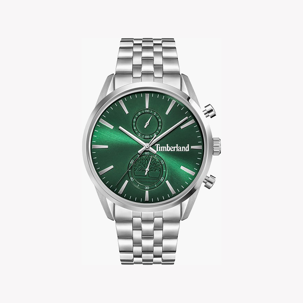 Timberland TDWGI0068703 - Bold Green Dial Stainless Steel Watch-i-Watch