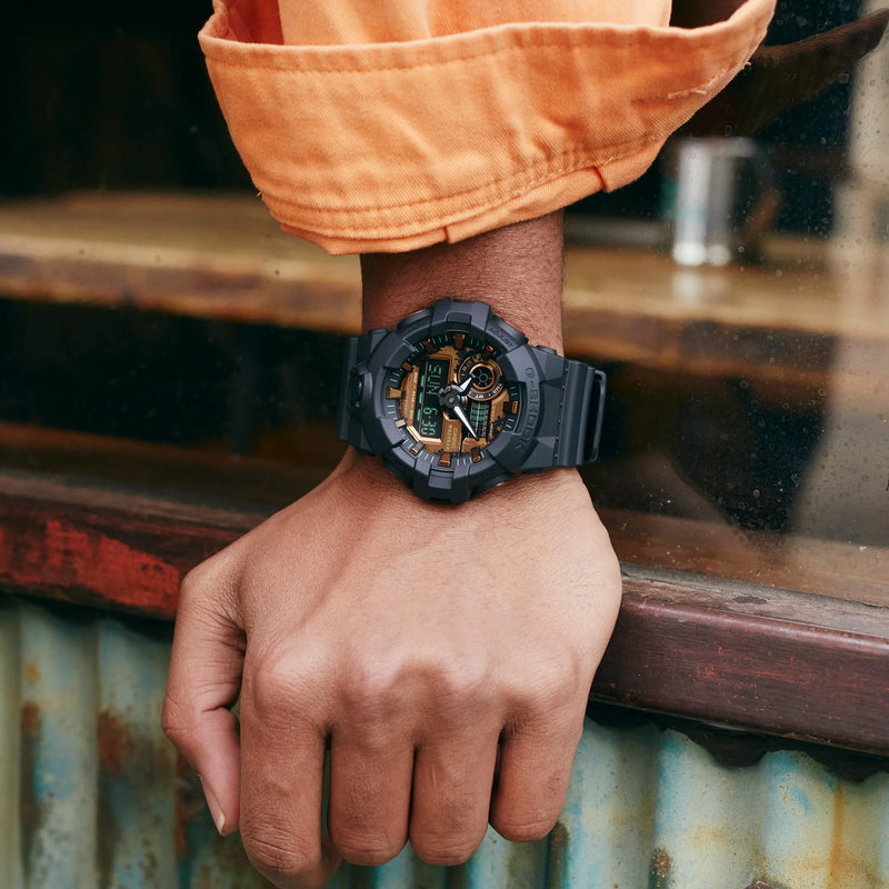 G-Shock Men's Black Resin Watch, Digital Dial | Ga-700rc-1adr by i-watch