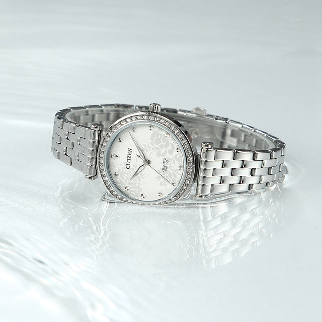 CITIZEN ER0211-52A - ELEGANT TIMEPIECE FOR MODERN WOMEN - STAINLESS STEEL & QUARTZ MOVEMENT-i-Watch-4