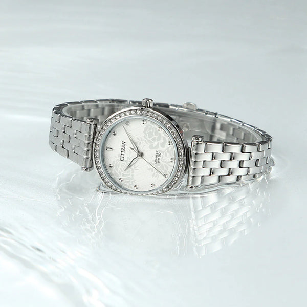 Citizen Women's Silver Stainless Steel Watch, White Dial | Er0211-52a by i-watch