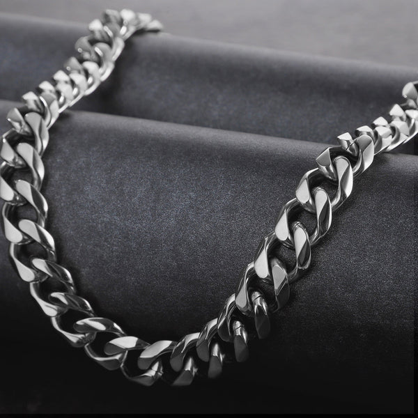 Zink Women's Silver Stainless Steel Necklace | Zfnl009s