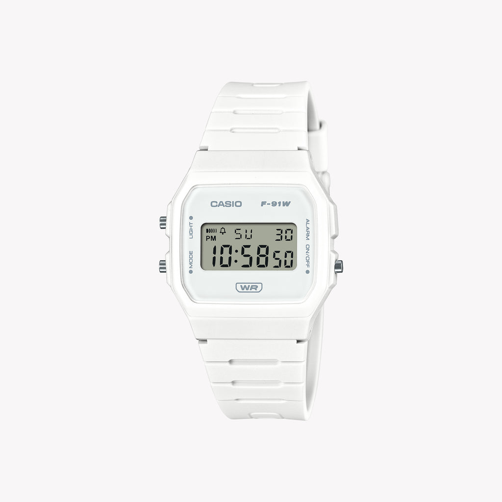 CASIO F-91WB-7AEF TIMELESS ELEGANCE - CLASSIC DIGITAL WATCH WITH WATER RESISTANT DESIGN