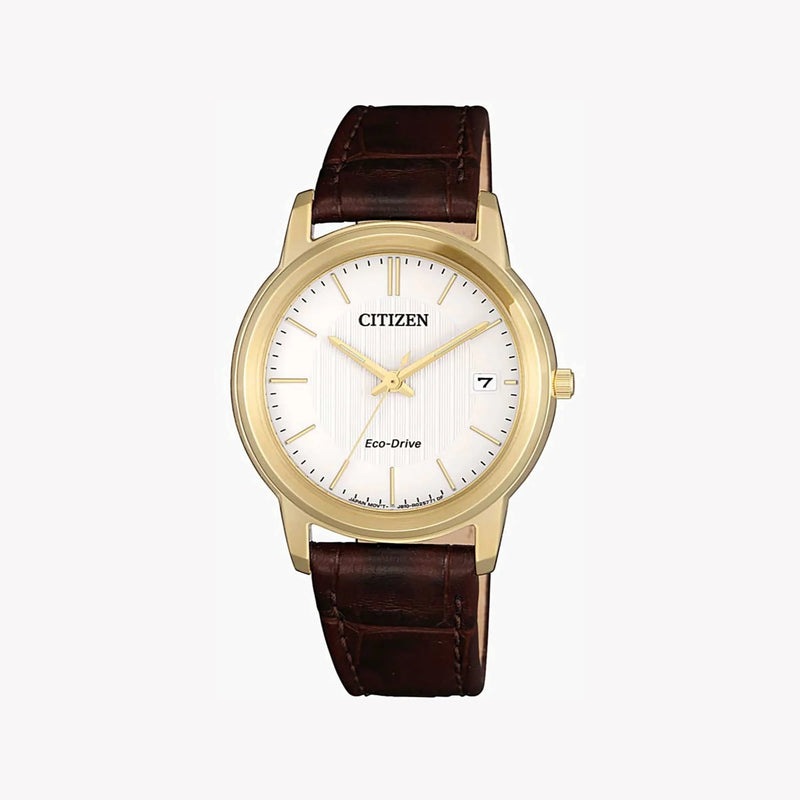 Citizen Fe6012-11a - Elegantally Modern Women's Timepiece With Eco-Drive & Leather Band by i-watch