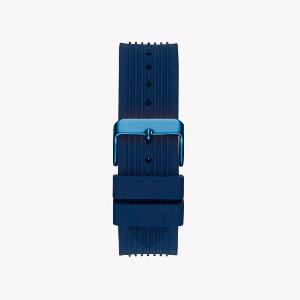 Guess Men's Blue Silicone Watch, Blue Dial | Gw0057g3 by i-watch