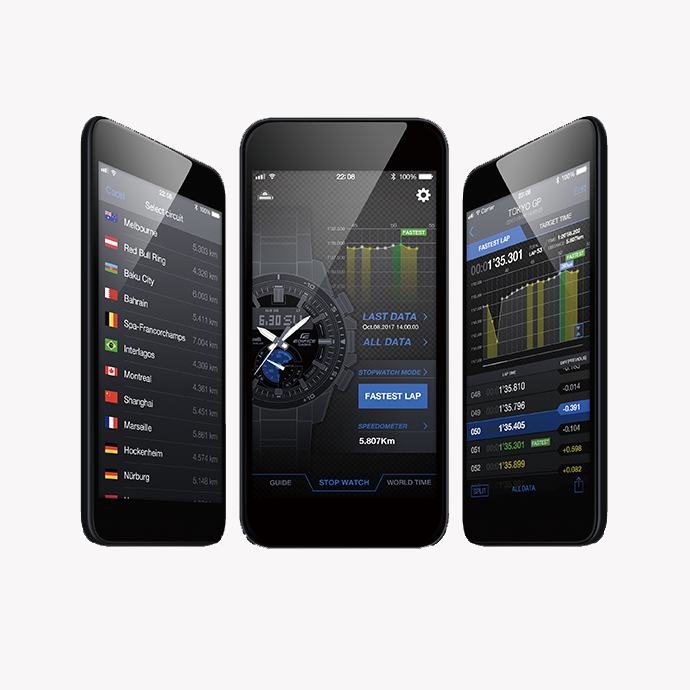 CASIO EDIFICE ECB-800DB-1ADR - SPORTY ELEGANCE MEETS SMART CONNECTIVITY Men's Watch-i-Watch-5