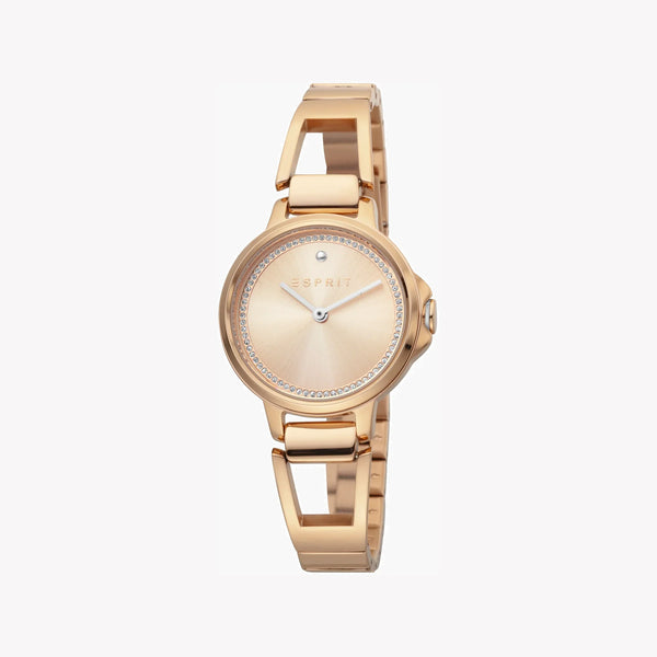 Esprit Women's Rose Gold Watch, Stainless Steel Band | Es1l170m0015 by i-watch