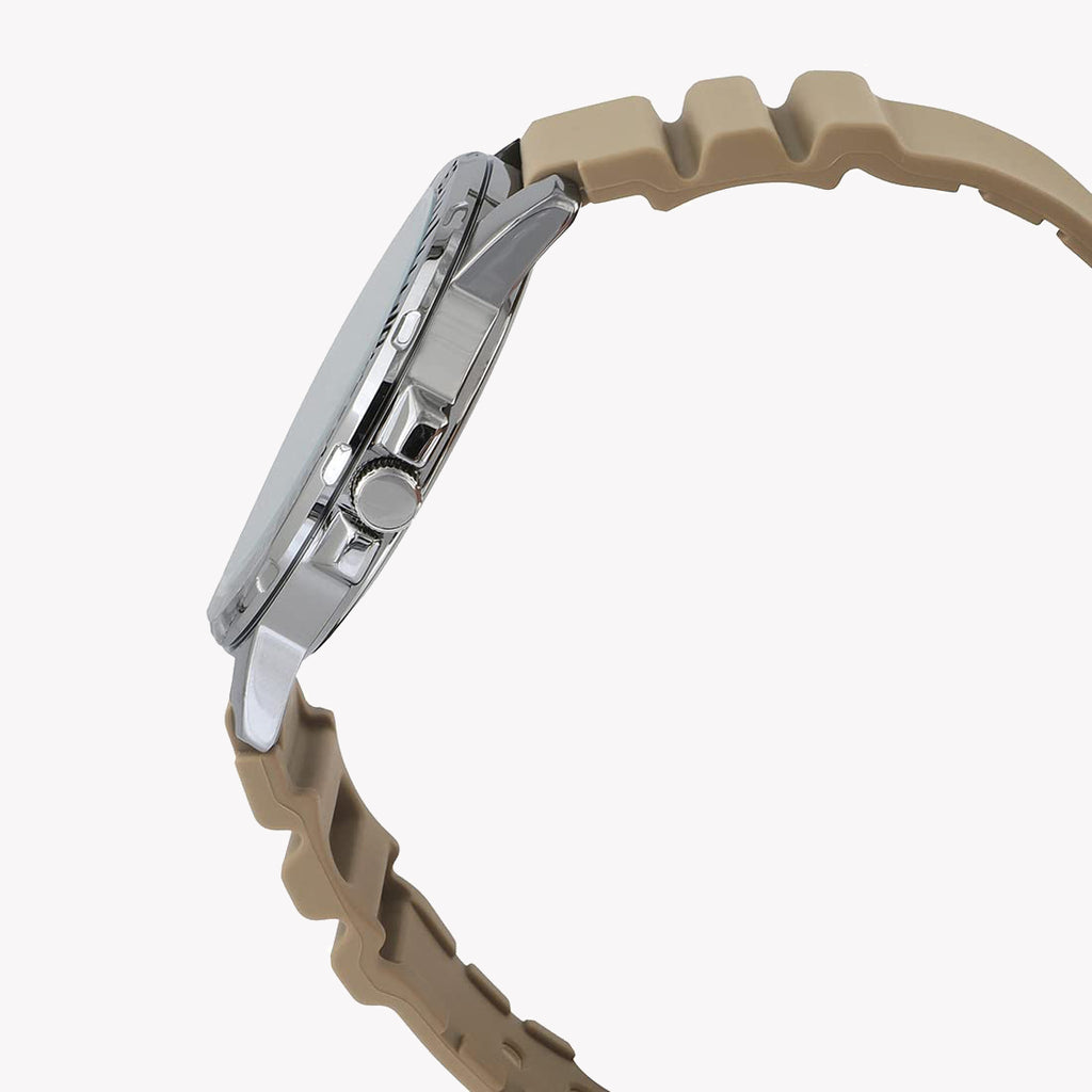 CASIO MTP-VD300-5BUDF SPORTY ELEGANCE - VERSATILE MEN'S WATCH WITH BLACK DIAL & BROWN RESIN BAND-i-Watch-3